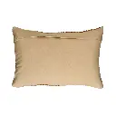 AYALA - coussin en coton & viscose - L 60 x P 40 cm - beige