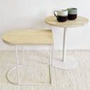 INFINI Table d'appoint - ø 40 x H45 cm 