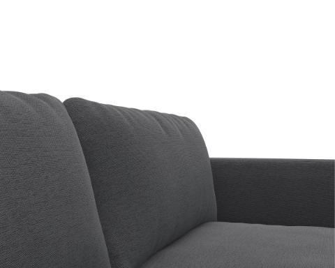 BOLZANO - Canapé 3,5 places avec méridienne angle à droite L293 x 165 x H60.5 cm