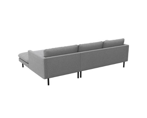 BOLZANO - Canapé 3 places avec méridienne angle à droite L260 x 165 x H60.5 cm 
