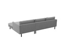 BOLZANO - Canapé 3 places avec méridienne angle à droite L260 x 165 x H60.5 cm 