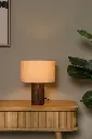 TACHINA - Lampe de table - 1xE27 - Naturel