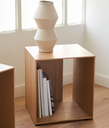 LITTO -  Module étagère petit format en placage de chêne - 34 x 38 cm 
