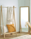 WILANY - Miroir avec finition naturelle - 52,5 x 152,5 cm