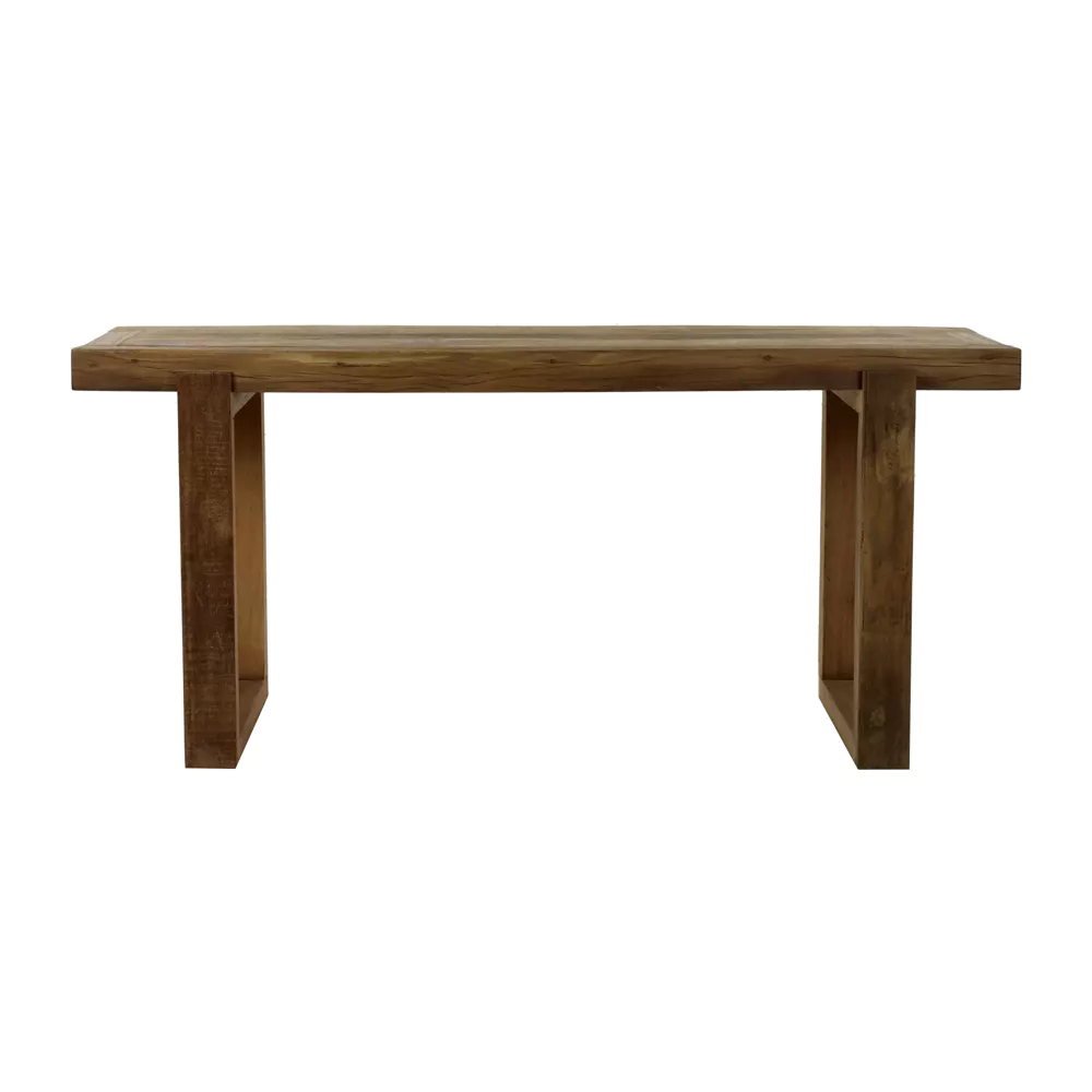 ANDALUCIA - console - bois récupéré - L 180 x W 45 x H 80 cm - naturel