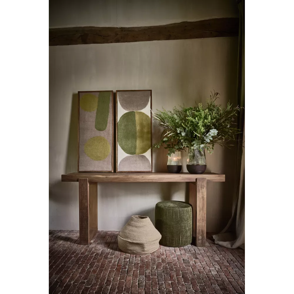 ANDALUCIA - console - bois récupéré - L 180 x W 45 x H 80 cm - naturel