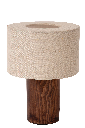 TACHINA - Lampe de table - 1xE14 - Naturel