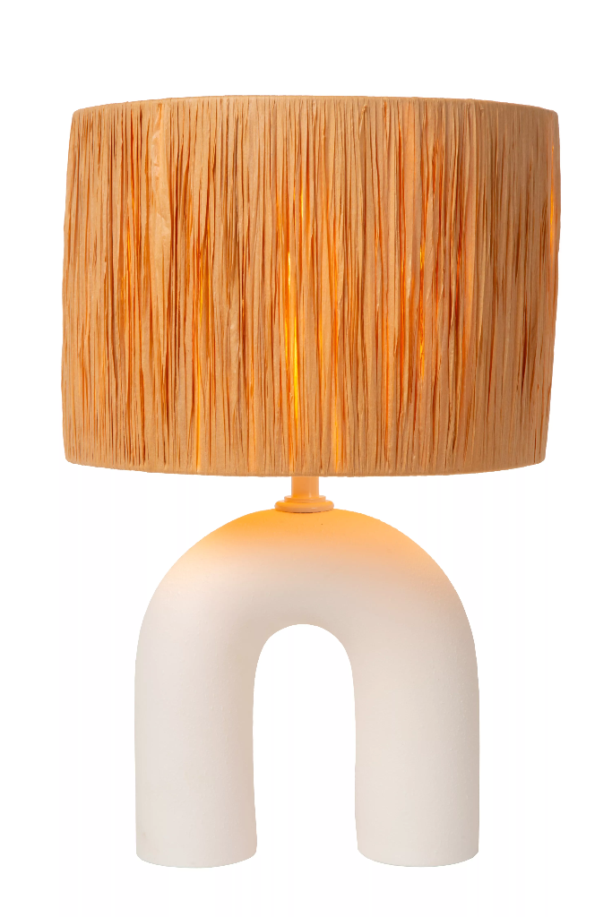 RONDA - Lampe de table - 1xE27 - Blanc