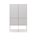 VEDRANA - Buffet haut 4 portes - 97,5 x 160 cm