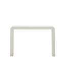 AIGUABLAVA - Console en ciment blanc - 120 x 80 cm