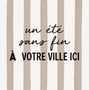 ÉTÉ SANS FIN À TAHITI - Coussin