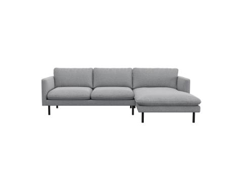 BOLZANO - Canapé 3 places avec méridienne angle à droite L260 x 165 x H60.5 cm 