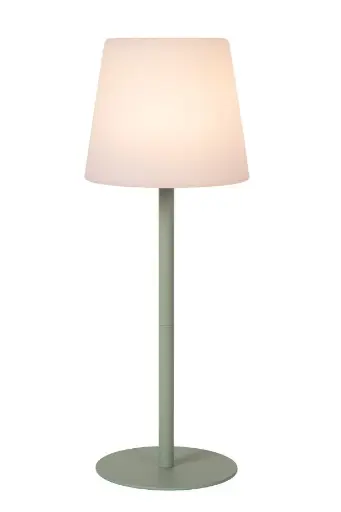 [13816/02/33] TYON - Lampe de table Rechargeable Intérieur/Extérieur - Batterie/Piles - LED Dim. - IP65
