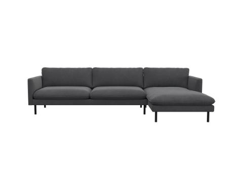 BOLZANO - Canapé 3,5 places avec méridienne angle à droite L293 x 165 x H60.5 cm