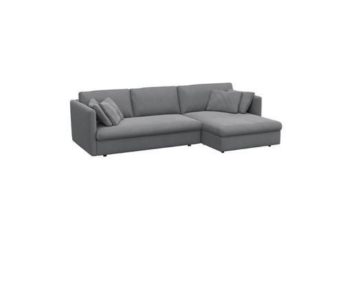 LOVANE canapé 2 places avec méridienne angle à gauche L255.5x182.5xH81 cm 