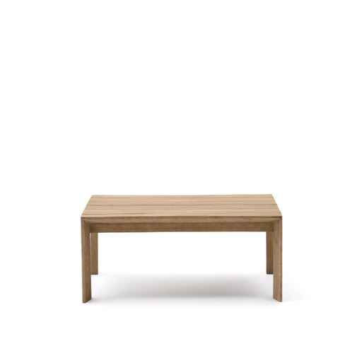 [T00058MA87] AMBRA - Table basse en bois d'acacia avec finition claire - 82,5 x 82,5 cm