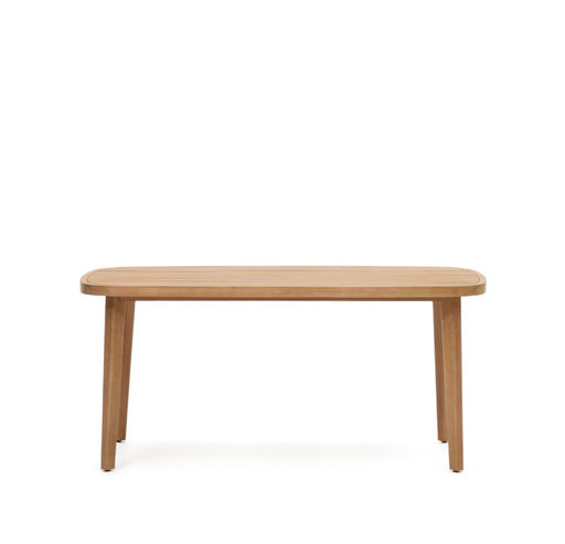 MASET - Table de jardin en bois d'eucalyptus 