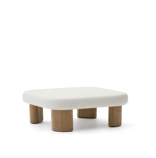 [O00175PR05] LABRA - Table basse plateau en acacia - 80 x 80 cm
